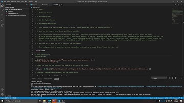 CSE 130 - Lab 01 - Guessing Game Demo Video