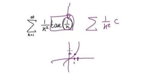 Video 2659 - Convergence test for series - (arctan(1/n))/n^2 - Practice (1/2)