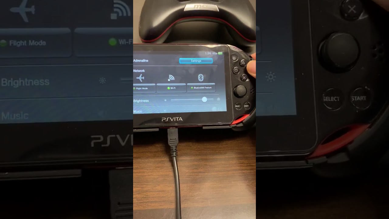 The vita joystick mod has pulled me back over to my ( ̶o̶n̶c̶e̶ now daily  driver) PSP from my vita. I couldn't stand the way psp games looked on the  vita anyway.