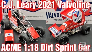 C.j. Leary 2021 Valvolineabr 118 Acme Dirt Sprint Car Die-Cast Review