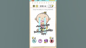 Brain test level 43 solution. #fypシ #game #braintest #level #solution