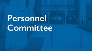 Personnel Committee 30 June 2026