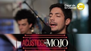 Video thumbnail of "El Kuelgue - Si no te vas - Acústicos con Mojo"