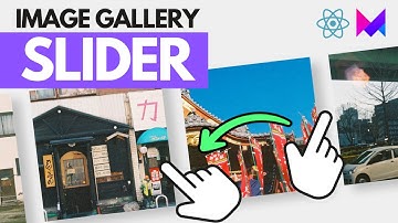 Simple Image Gallery Slider/Swiper in React w/ Framer Motion