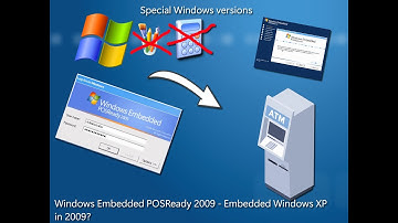 Windows Embedded POSReady 2009 : Windows XP Embedded in 2009??