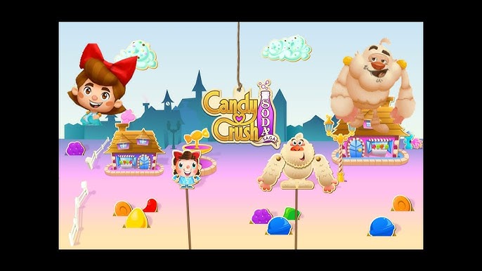 Candy Town is all festive this - Candy Crush Soda Saga