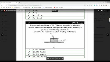 g11 Mechanics review  first term final