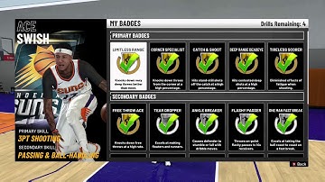 HOW TO MAX OUT YOU BADGES IN NBA 2K19
