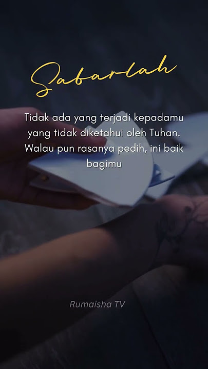 Sabarlah #sabar #bersabarlah #reminder #quotes #katamotivasi