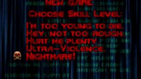 Doom 2 Level 1 walkthrough NIGHTMARE