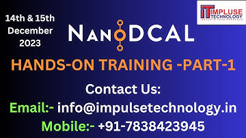 Nanomaterial + Device simulation using NanoDCAL Software by DFT+NEGF Method. Part-1