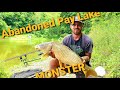 Abandoned Pay Lake Carp Fishing