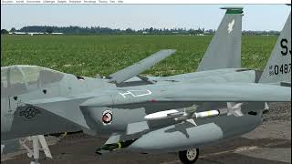ラジコン　飛行機　F-15 イーグル　高画質　ラジコン　飛行機　シュミレーター　   RealFlight 9 5 2025 10 06 18 43 45