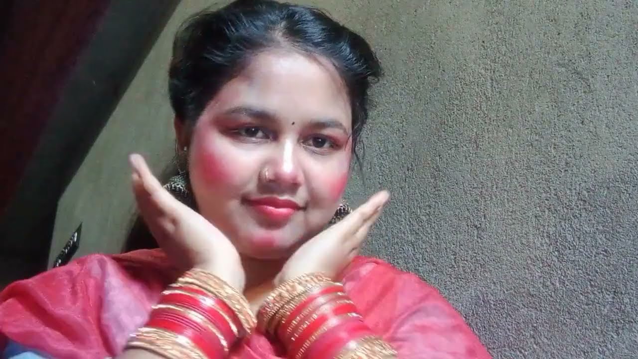 Newly wed daily simple makeup look 😍 ASMR from India 🇮🇳 । no foundation challenge।@Sana's life  