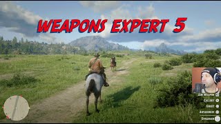 RDR2 Weapons Expert 5 in 15min No Wanted Level
