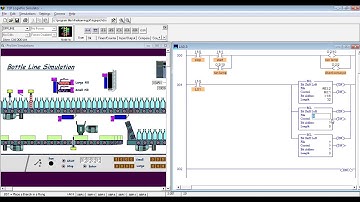 [BOTTLE LINE SIMULATOR] LogixPro Simulator - Exercise 1 and 2