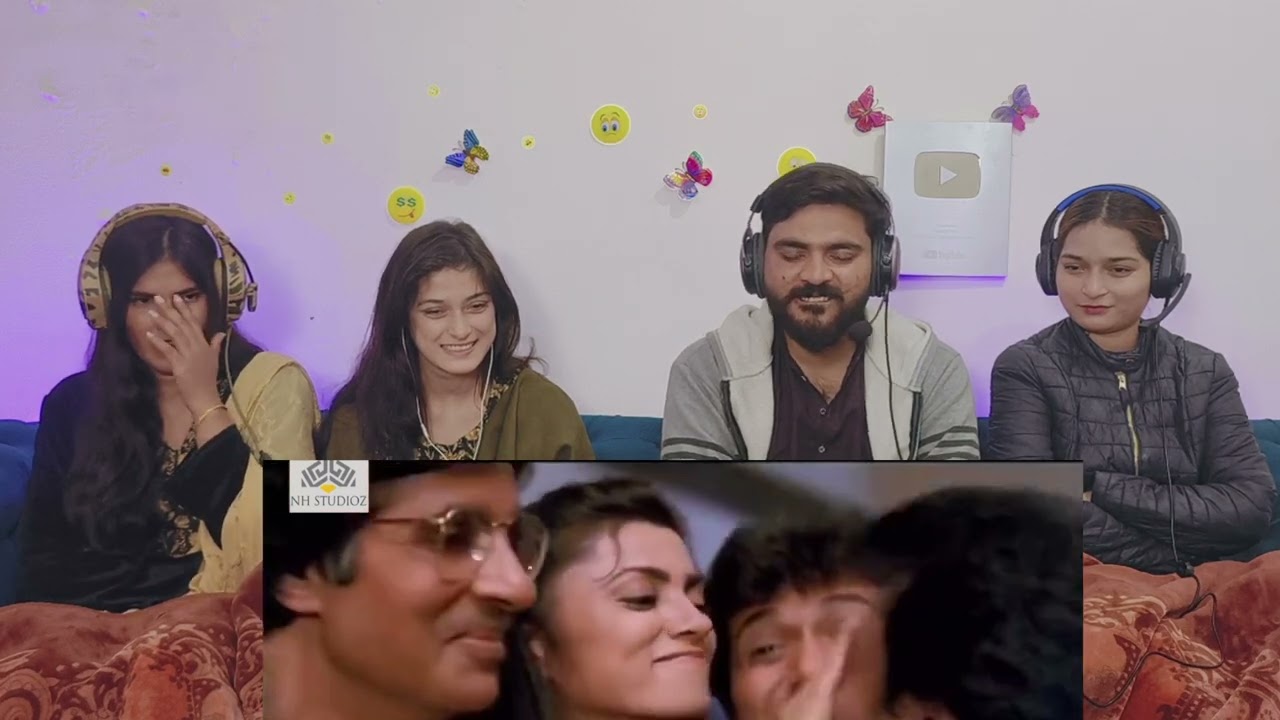 Ek Dusre Se Song Hum Movie Reaction , Amitabh Bachchan, Anupam K | Part 7