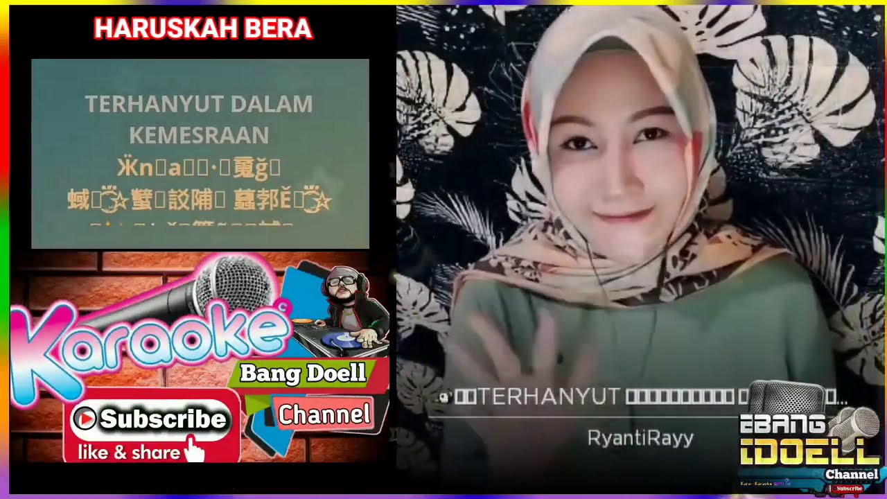 TERHANYUT DALAM KEMESRAAN KARAOKE DANGDUT(Duet Bersama Artis Smule
