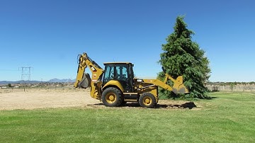CAT Backhoe Start Up Procedures By Operator Michael