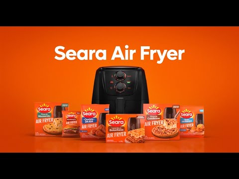 Seara Airfryer: a 1ª linha feita para airfryer do Brasil, agora com novidades.
