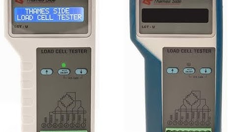 Thamesside Loadcell Tester