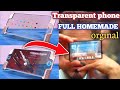 How To Make Transparent Mobile Display At Your Home Doing Some Simple Steps 2021 | Engineering