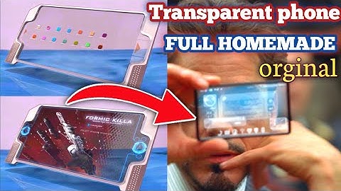 How To Make Transparent Mobile Display At Your Home Doing Some Simple Steps 2022 | #Mr_Avi