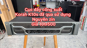 Thanh lý Cục đẩy Korah k10 plus | 0338787820