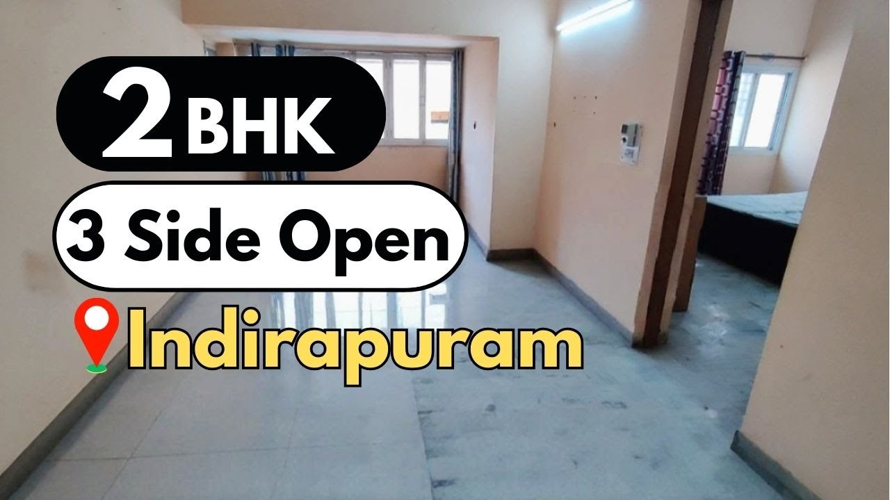 2 BHK Flat for Sale🏡|  3 Side Open | Ready to Move in Indirapuram
