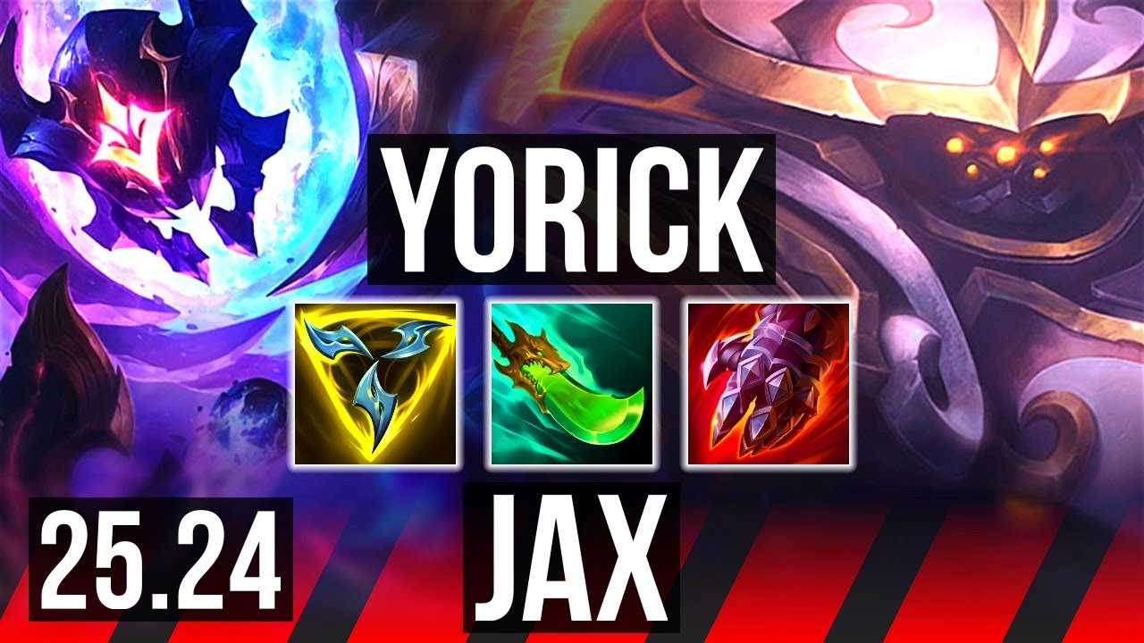 YORICK vs JAX (TOP) | EUW Master | 25.24