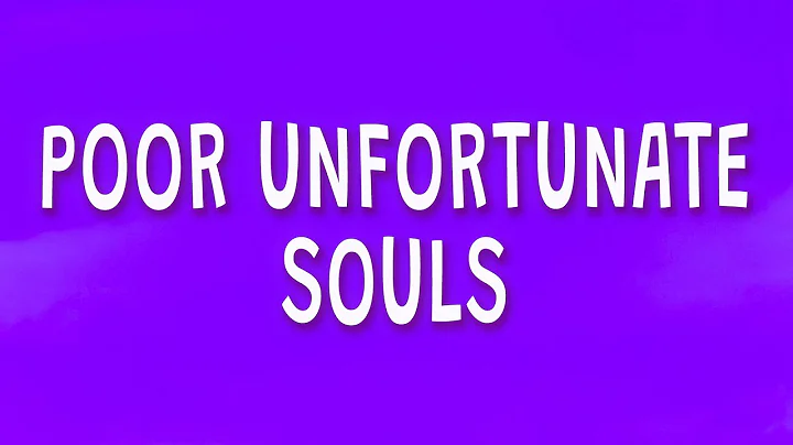 The Little Mermaid - Poor Unfortunate Souls - Melissa McCarthy (Lyrics)