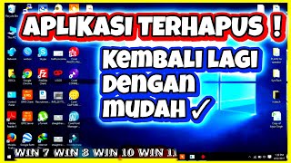 How to Restore Lost/Permanently Deleted Applications | Laptop PC | Windows 7,8,10,11 screenshot 1