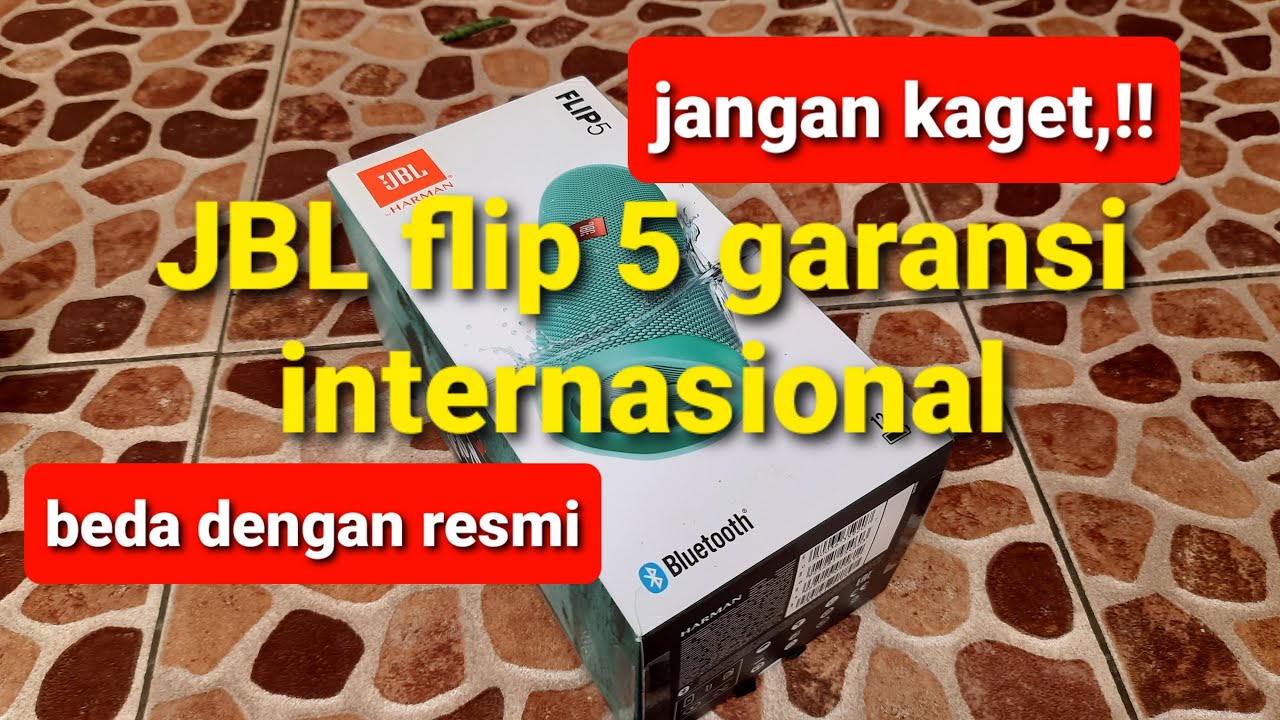 JBL flip 5 garansi internasional