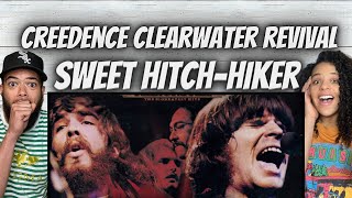 Video thumbnail of "LOVE!| FIRST TIME HEARING Creedence Clearwater Revival - Sweet Hitch  Hiker REACTION"