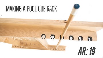 Making A Pool Cue Rack - X-Carve CNC