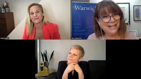 Tracy Dawson discussing LET ME BE FRANK w/Allana H...