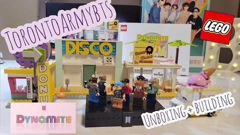 Unboxing + Building BTS Dynamite Lego Set! #bts #방탄소년단 #unboxing #dynamite #lego