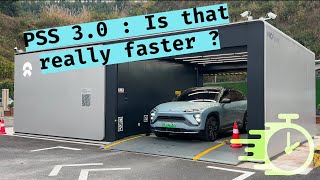 Latest generation NIO power swap station. Is that really faster ? (Nio ES6).