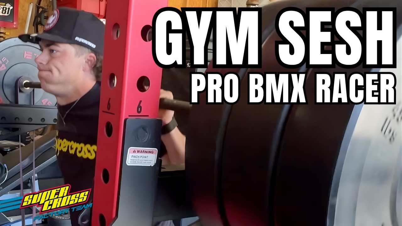 Full Gym Session with a Pro BMX Racer - YouTube
