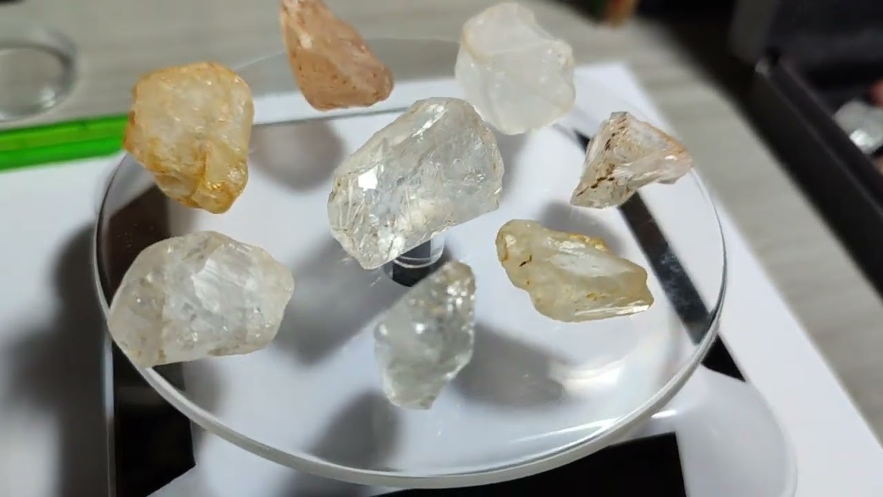 Cristal rolado de Rios . 