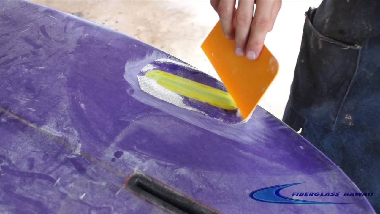 How To Repair Surfboard Fin