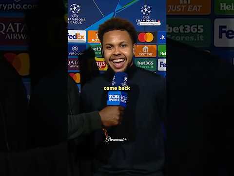 Asking Weston Mckennie the tough questions that really matter 😂
