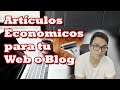 Comprar artículos/textos para una pagina web/blog: Contratar redactores profesionales a bajo costo