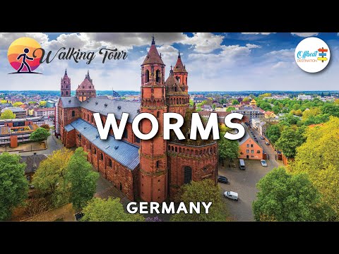 Unseen Worms / Germany 🇩🇪- | A Walking Tour of Hidden Spots | Travel Vlog | Europe Travel