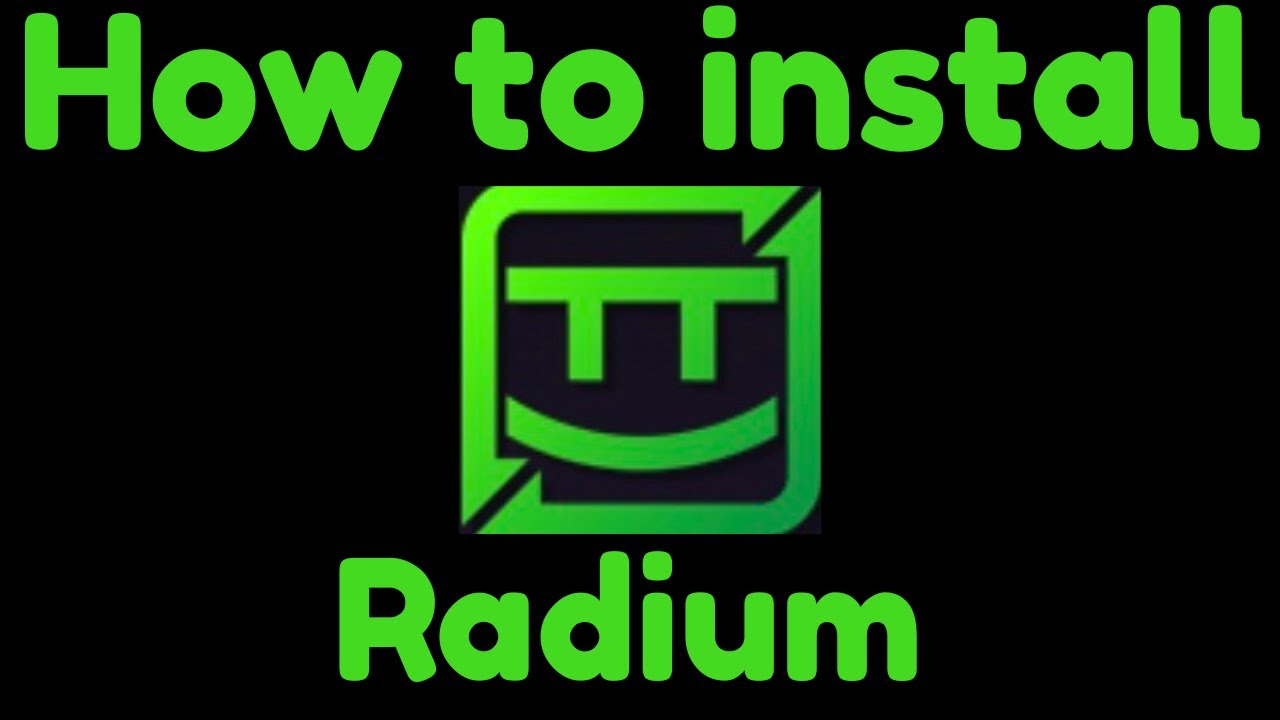 Radium Store How to install radium! - YouTube