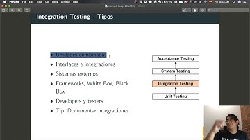 2-Diferencias entre pruebas unitarias, integración de sistema y aceptacion (discusión)