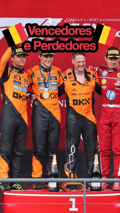 Vencedores e Perdedores do Gp da Bélgica