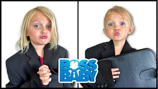 A New BOSS BABY!? Boss Baby CONTROLS our Day