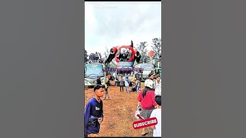 REAKSI BOCIL KETIKA BUS YANG DINAIKI JADI ROBOT #robot #transformers #basuri #telolet #busmania #ai