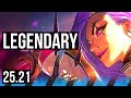 KATARINA vs LISSANDRA (MID) | 22/1/16, Rank 4 Kata, Legendary, 52k DMG | TR Challenger | 25.21